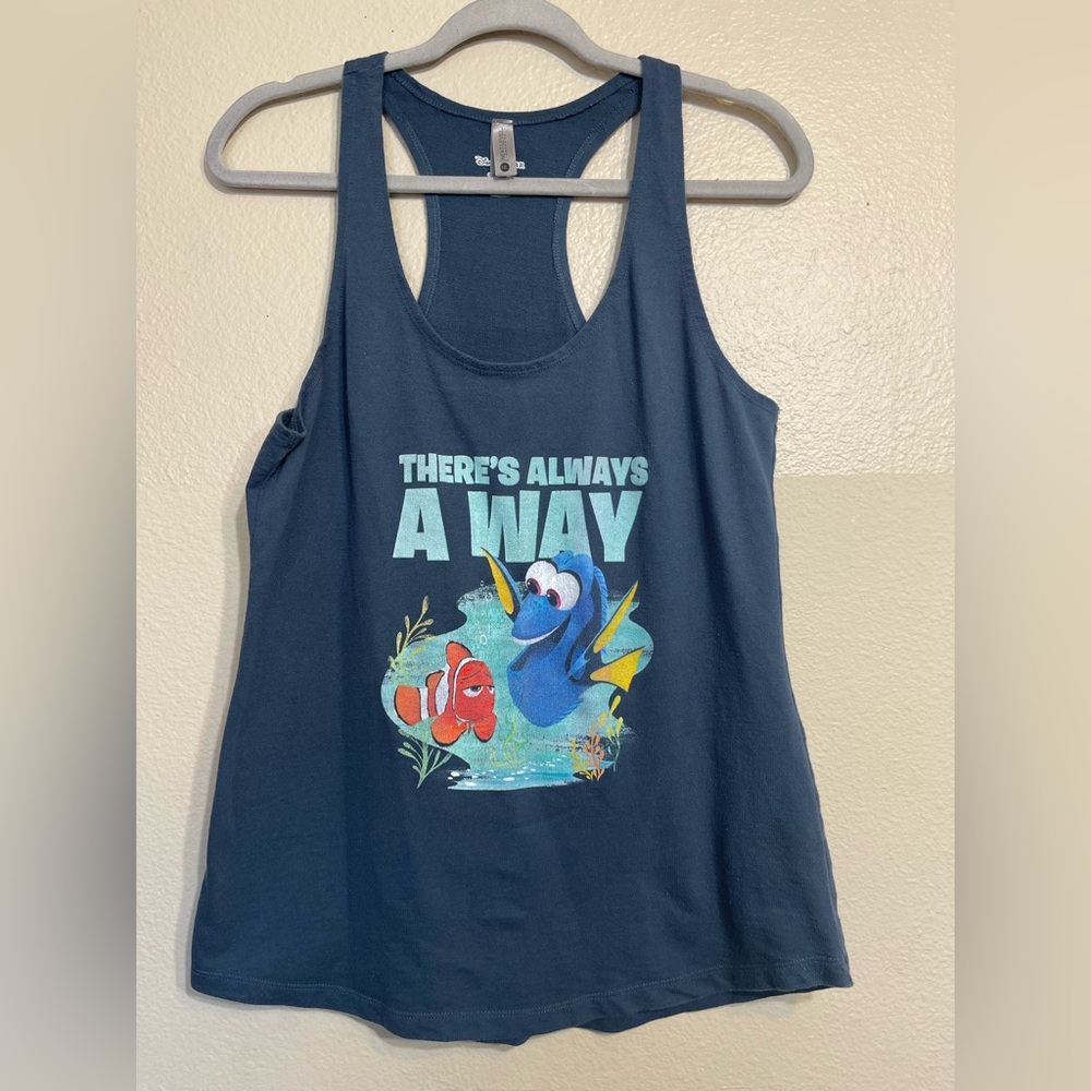 Disney racerback Tank Top with Dory and Nemo Print XL